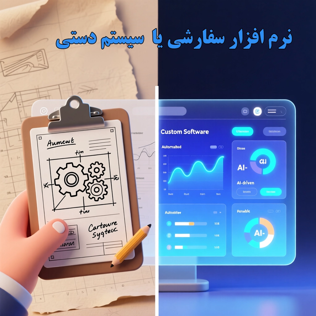 سیستم دستی یا نرم افزار سفارشی