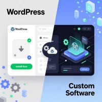 وردپرس یا نرم افزار سفارشی
